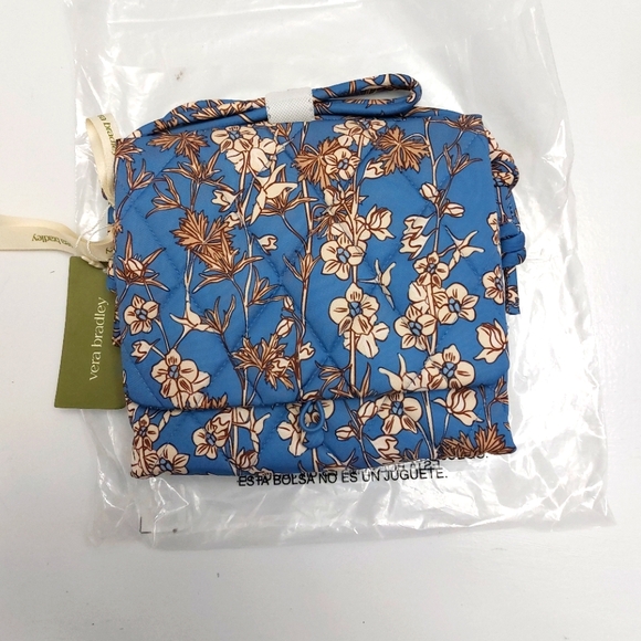 Vera Bradley Performance Twill Baird Hipster Larkspur Delphinium NWT